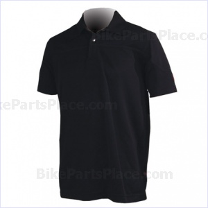 Jersey Polo Pony Short-Sleeve Black