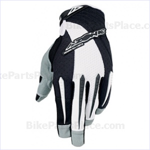 Gloves Terrain White Back