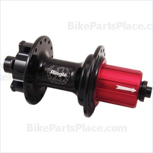 Rear Cassette Hub - Dirty Flea Red