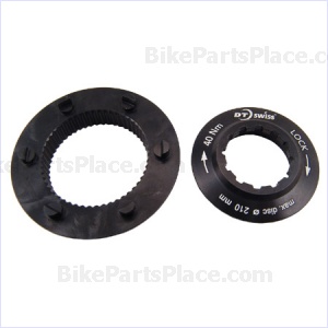 Disc Brake Rotor Adapter - Centerlock to 6 Bolt (splined rotor mounts)