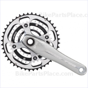 Crankset - Afterburner Mega Exo - Silver