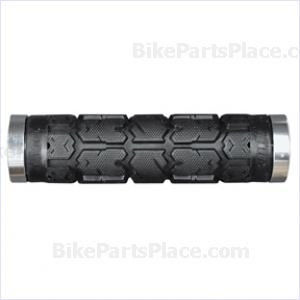 Handlebar Grips - Rogue Lock-On St bns BlackSilver