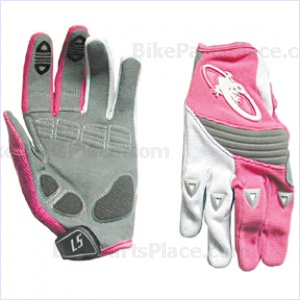 Gloves - Phoenix PinkWhite Back