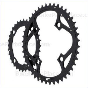 Chainring TruShift 104mm Bolt Circle Black