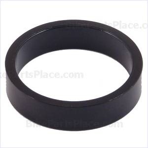 Headset Spacer-Washer Black (1 1/2 inches diameter)