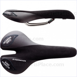 Saddle - Aspide Black Titanox Rails