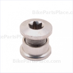 Chainring Bolt and Nut T-30 Silver