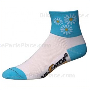 Socks - Ait-E-Ator Daisy Duke Blue-White Small