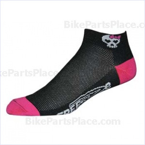 Socks SPEE-De Pretty Poison Black Pink