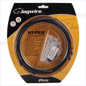 Brake and Gear Cable Set - Hyper DIY complete (Black)