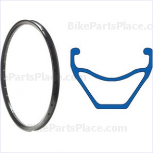 Clincher rim - MTX33 Black