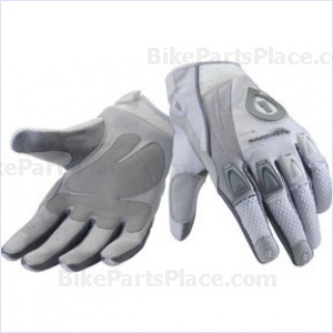 Gloves - Descend WhiteGray Back