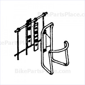Water-bottle Cage Mounting-bracket Silver