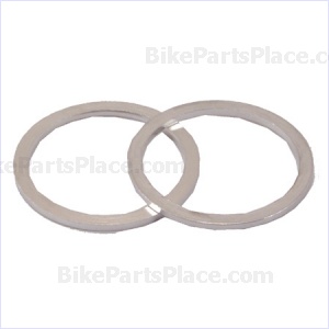 Headset Spacer-Washer Silver (1 1/8 inches diameter)