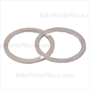 Headset Spacer-Washer Silver (1 1/8 inches diameter)
