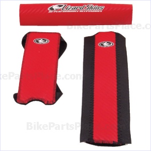 Pad Set - Carbon Leather Red