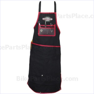 Shop Apron Finish Line Logo Black