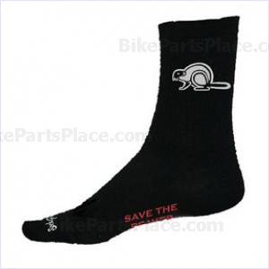 Socks - Wooly Beaver - Black