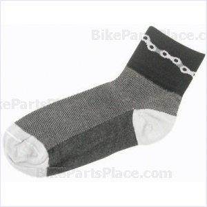 Socks - Black/Grey Small-Medium