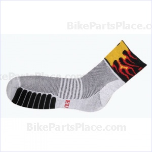 CLOTHING EURO SOCKS STD FLAME LG