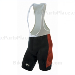 Bib Shorts - Team - Red/black