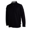 Jersey Polo Pony Long-Sleeve Black