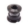 Chainring Bolt and Nut T-30 Black