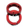 Handlebar Covering Lockrings - Lock Jaw Red