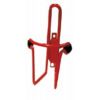 Water-bottle Cage Red with Non-mar Muttons
